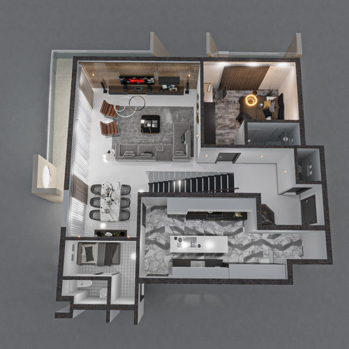 The Millennial Bay 3 Bedroom Floor Plan